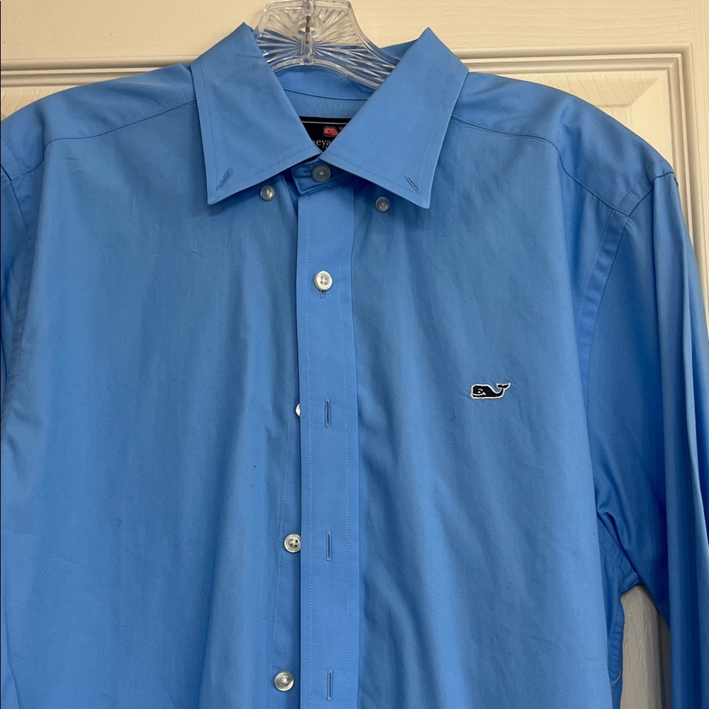 Vineyard Vines Men's Sky Blue Dress Shirt